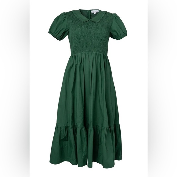 IVY CITY Addie Dress in Green Size 3X Elegant Green Dress - Picture 3 of 6